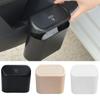 Car Interior Storage Case Trash Bin Push Can Mini Tray Dustbin Garbage Box Door Seat Clip Stand Holder Automotive Accessories