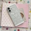 Двухслойный чехол с кружевным бантом, защитой от падения для iPhone 14/13 и Apple 17/16/15 Pro Max