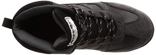 Fukuyama Rubber Arrow Max 69 Men's Outdoor-Style Safety Sneakers, Black, Size 26.0 Cm, 3E