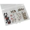 Kit De Vis - INLINE - 94 Pièces - Outils De Montage - Accessoires De Bricolage - Pratique Et Complet