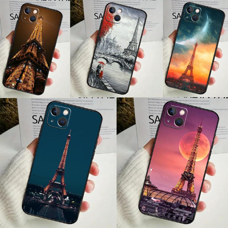 Чехол для телефона Paris Eiffel Tower France для iPhone 16 15 14 13 12 11 Pro Max Mini X XR XS Max 7 8 Plus, задняя крышка