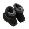 Winter Brand Mother Boots for Women Warm Fur Fashion Female Ankle Boots Suede Flat Zip Waterproof Boots