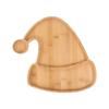 Wood Candy Dish Platter Dessert Tray Christmas Tree/Reindeer Antlers/Santa Hat Shape Serving Plate for Holiday Dining
