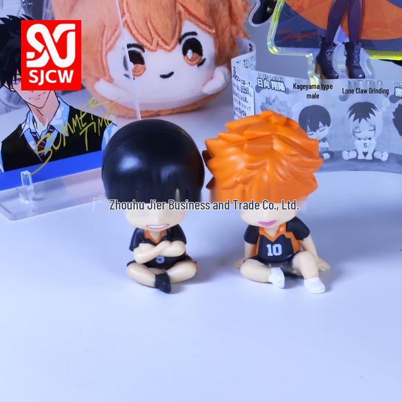 Haikyuu!! Complete Series Figures: Hinata, Kageyama, Kyōtani, Shinsuke, Iwaizumi, Oikawa Models