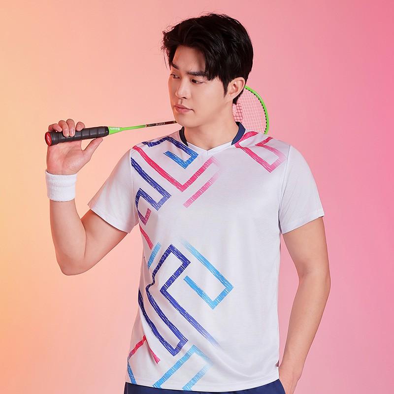 Quick-Dry Badminton Sport Set Men Women Kids Short Sleeve Shirt Shorts Skirt Athletic Wear