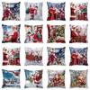 Christmas Decoration Pillow Case Sofa Cushion Cover Bedroom Room Dormitory Home   New Year Gift