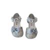 Children's Crystal Shoes Girls Princess Shoes Soft Sole Performance Shoes Evening Dress Small Leather Shoes