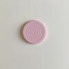 Универсальный прочный магнитный держатель-захват для телефона, PopSocket для мобильного телефона, Круглый силиконовый складной кронштейн-подставка, Дизайн «Водяные круги»