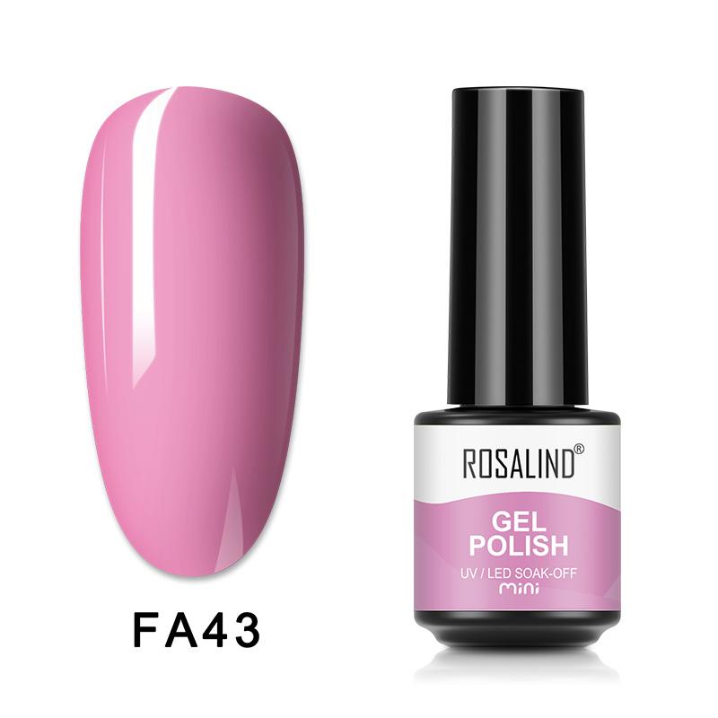 ROSALIND Soak Off УФ-гель-лак для ногтей Лак-гель-лак для ногтей