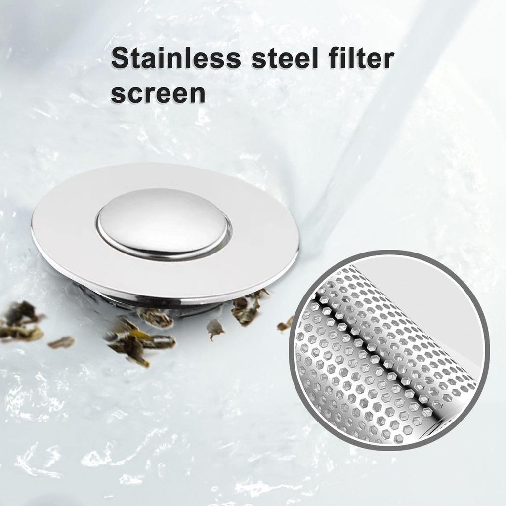 Пробка для умывальника, фильтр от протечек, антиблокировочный, против запаха, сливы нажимного типа, универсальные аксессуары, герметичные, водонепроницаемые