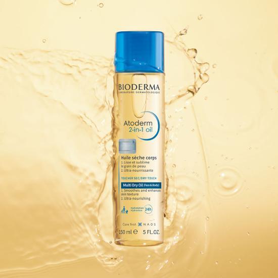 Bioderma Atoderm 2-в-1 Масло 150мл специальное (+ 5 мл масла + 8 мл крема Atoderm в комплекте.)