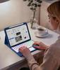 Чехол-клавиатура с подсветкой Bluetooth для iPad 11-го поколения - Чехол для планшета 10-го поколения для Apple A16, Испания