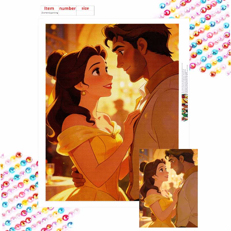 Disney Красавица и Чудовище алмазная мозаика алмазная живопись набор алмазной живописи ручная работа DIY домашний декор