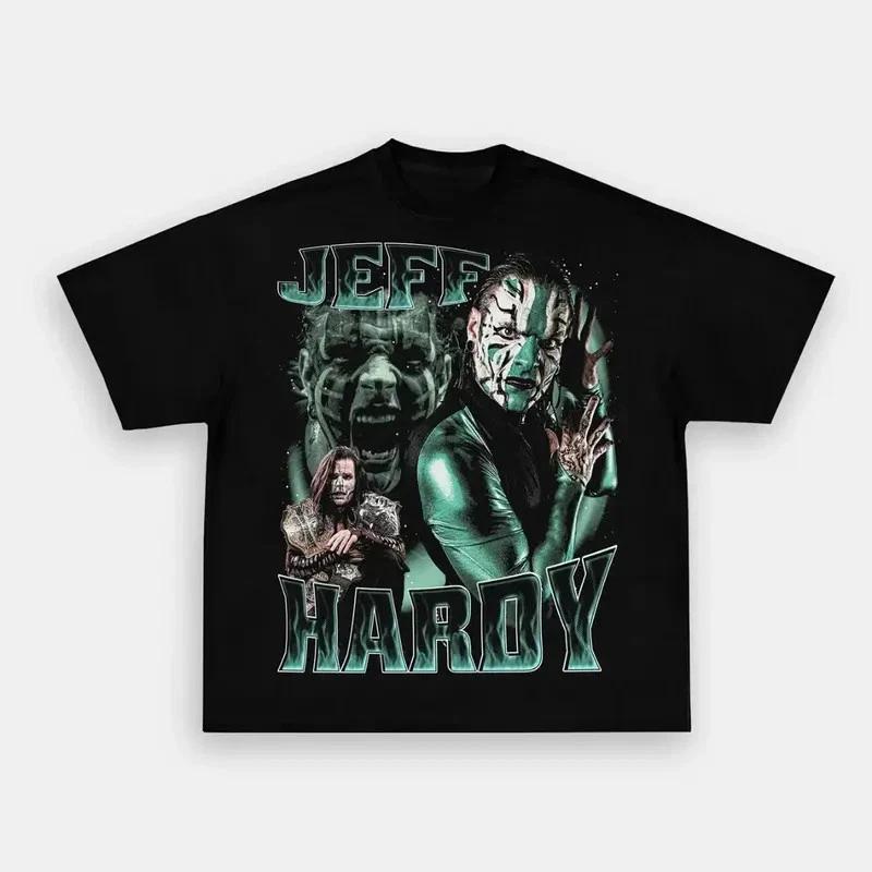 Боевая одежда JEFF HARDY Футболка для рестлинга, Футболка UFC, Графическая футболка