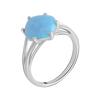 Silver Ring with Opal 1.742ct (2073161)