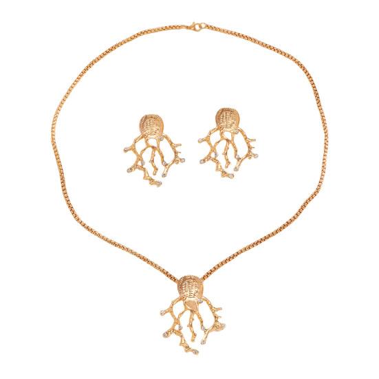 Серьги-подвески и колье из искусственного красного коралла, ювелирный набор из текстурированного сплава с красной эмалью и цирконами, уникальный дизайн в морском стиле, подарок для женщин