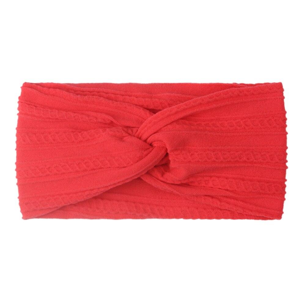 Повязка на голову с бантом для маленьких девочек, аксессуары для волос, эластичная повязка на голову с бантиком и заячьими ушками для малышей, повязка на голову с узлом, обертывания на голову