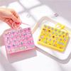 Cute Portable Decompression Toy 26 Key Sensory Push Button Toy Fashion Bag Pendant for Daily Time Killing