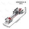 Фильм Серия BARC MOC Строительные блоки Interstellar Sci-Fi Speeder Мотоцикл Воздушный транспорт Модель Кирпичи Сборка Игрушки Для Детей