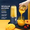 Portable Electric Fruit Juice Blenders 400ml Personal Sized Mini Bottle Home USB Rechargeable 6 Blades Blender Machine