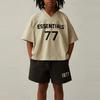 Fear of God Essentials Детская футболка для футбола SS22 Детская футболка Пшеничный FOG-SS22-227