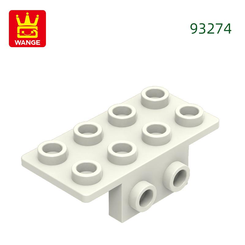 Нетоксичный 78 шт./лот 93274 Кронштейн 1x2 - 2x4 Блок Цветные детали для сборки MOC, совместимые с Brick, DIY, Детская игрушка, Детали для сборки
