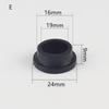 10 шт. 1/2" 3/4" Уплотнительное кольцо Силиконовая резина Черная плоская прокладка Кольцо-уплотнитель Кольцо-шайба Сантехника Прокладка для смесителя