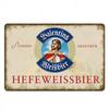 Металлические жестяные таблички Плакат Erdinger Veltins Настенное украшение Винтажная Железная Живопись Художественные Постеры для Мужской Комнаты Домашнего Кафе Сада Клуба