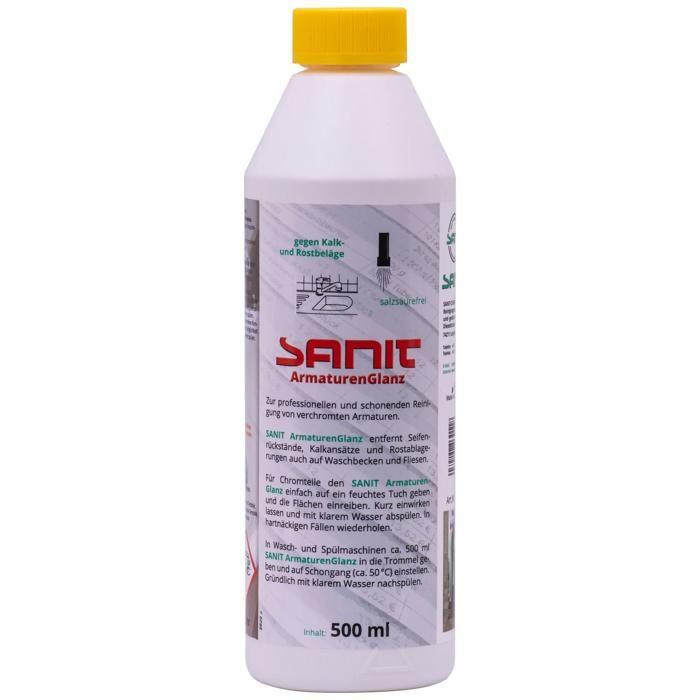 Nettoyant robinetterie 500ml, anti calcaire, nettoyant salle de bain
