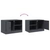 TV Stand Anthracite 67 x 39 x 44 cm Steel