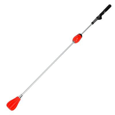 Спортивный Тренажер для Замаха в Гольфе Тренировочная Разминочная Палка Оборудование Регулируемое Усилие для Тренировки Взрослыми (красный )