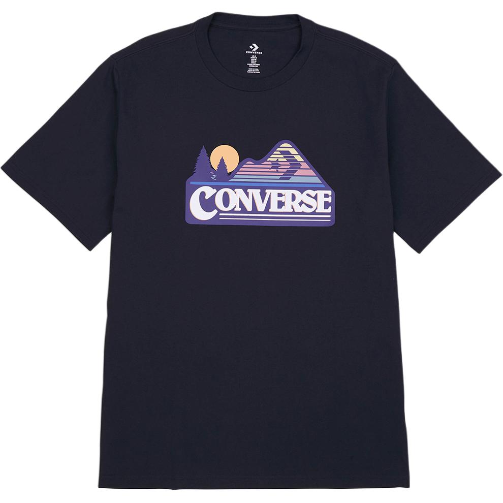 Converse ELEVATED COLLECTION T Shirt Men's Black 10026531-A01