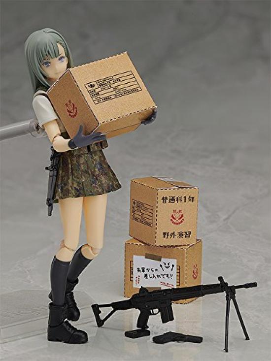 Figma Little Armory Эна Тоёсаки ABS ПВХ Окрашенная Подвижная Фигурка Немасштабная &