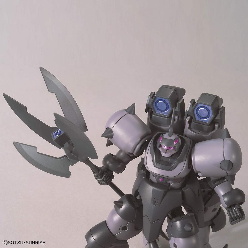 Пластиковая модель Gundam Build Divers Eldrabrute в масштабе HGBDR ReRISE 1/144 с цветовой кодировкой