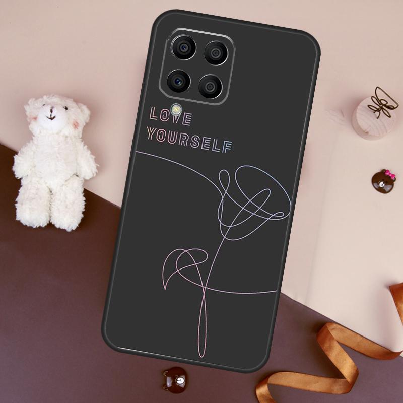 Цветок Люби Себя Kpop Чехол Для Samsung Galaxy M11 M31 M21 M53 M13 M32 M52 M15 M35 M55 M14 M34 M54 M06 M16 M36 M56