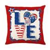 New Independence Day Pillow Cover Polyester Printed Living Room Sofa Cushion Cover Bedroom Decorative Cushion Cover