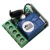 DC 12V Remote Switch with Adhesive Round Control & Self-Reset Receiver