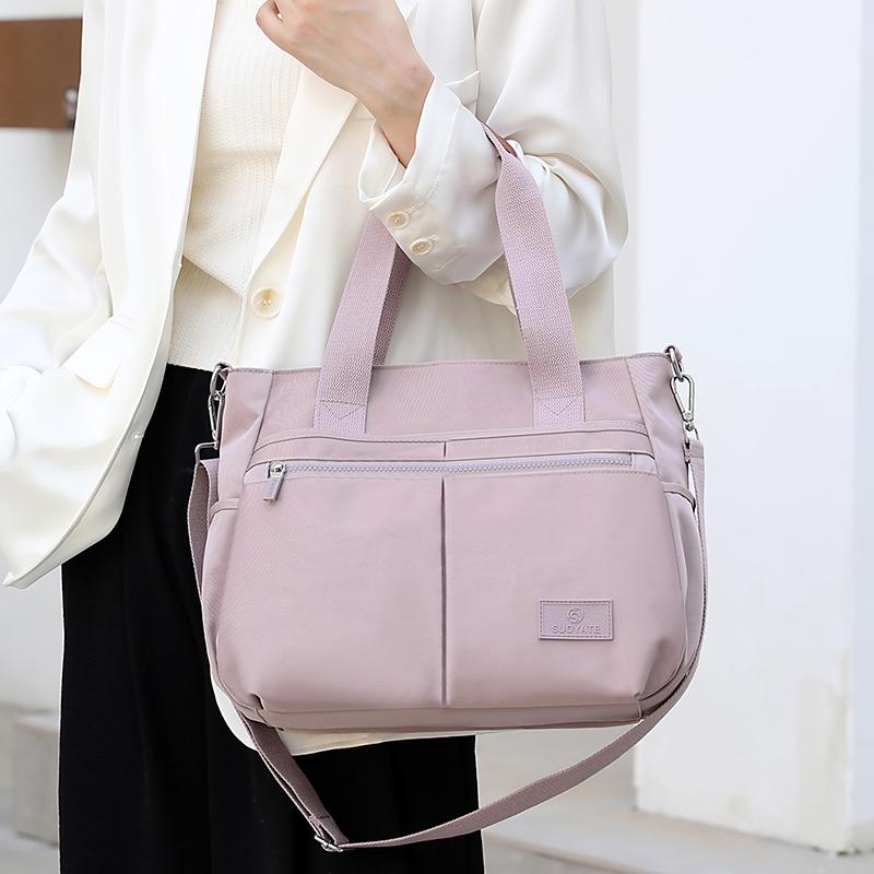 Сумка через плечо Женская нейлоновая сумка через плечо Большая вместительная материнская сумка