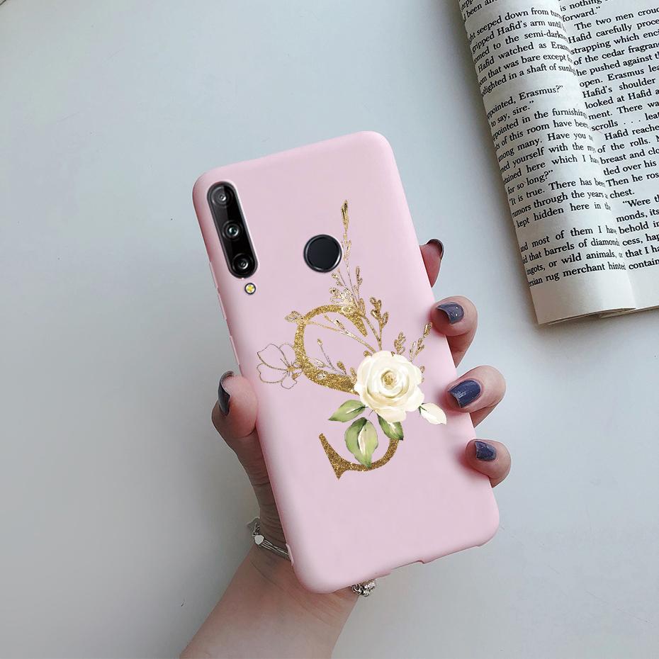 Чехол для Huawei Y7P Y6P Милые буквы Мягкий силикон Задняя крышка Для Huawei Y8P Y7P Y6P Y5P Чехлы для телефонов Y 6P Y 7P 8P Y 5P 2020 Чехол