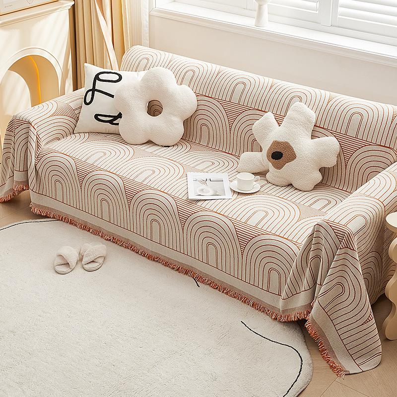 Чехол для дивана из синели, универсальное диванное полотенце, пыленепроницаемый чехол для диванной подушки, защитный чехол от царапин для кошек, диванное одеяло, ковер