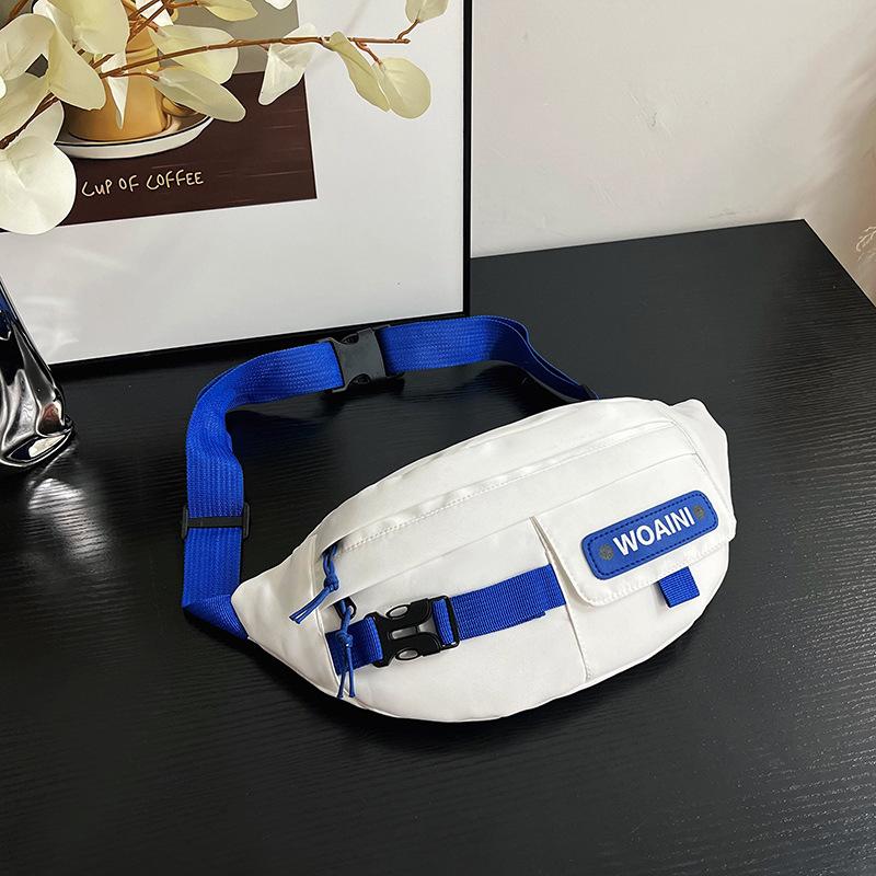 Повседневная и красивая нагрудная сумка, мужская ретро-личность, уличный трендовый стиль, женская сумка-мессенджер, спортивная поясная сумка.