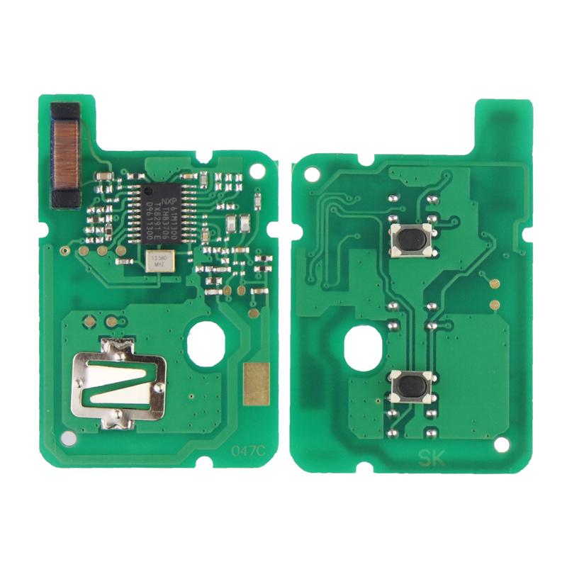 Remote Car Key For Renault Clio 4 Duster Sandero Symbol Kwid Dacia Logan Lodgy Dokker Trafic Master 433MHz 4A Chip No Logo Blade