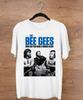 Горячий! Группа Bee Gees Для Фанатов Хлопок Белый Полный Размер Мужская Женская Рубашка Унисекс Футболка