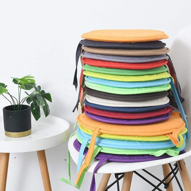 Round Chair Cushion Seat Pad Cover Multicolor for Garden Patio Home Kitchen Durable and Washable
