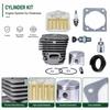 45mm Cylinder Piston Kit For Husqvarna 340 345 350 268 353 250 Tune Up Kit Air Filter Spark Plug Fuel Hose Cylinder Gasket Parts