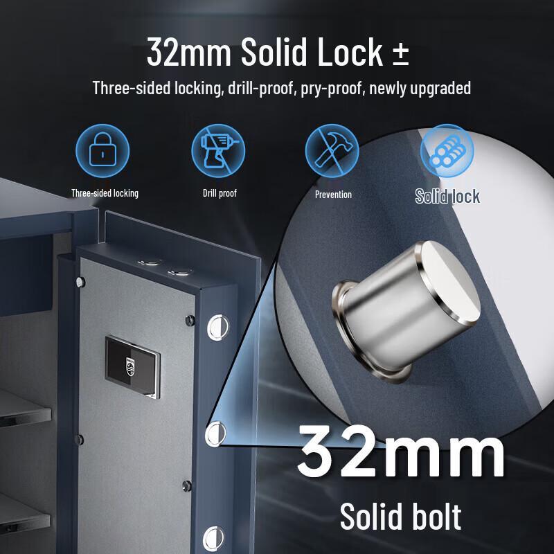 PHILIPS Commercial Smart Safe - 52cm Fingerprint & Password Model