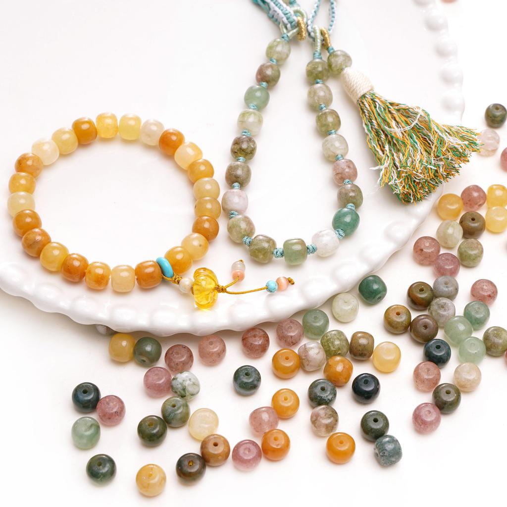 5 шт. Бусины из натурального камня, формованные, бусины-разделители, россыпные бусины для самостоятельного изготовления браслетов, ожерелий, ювелирных изделий