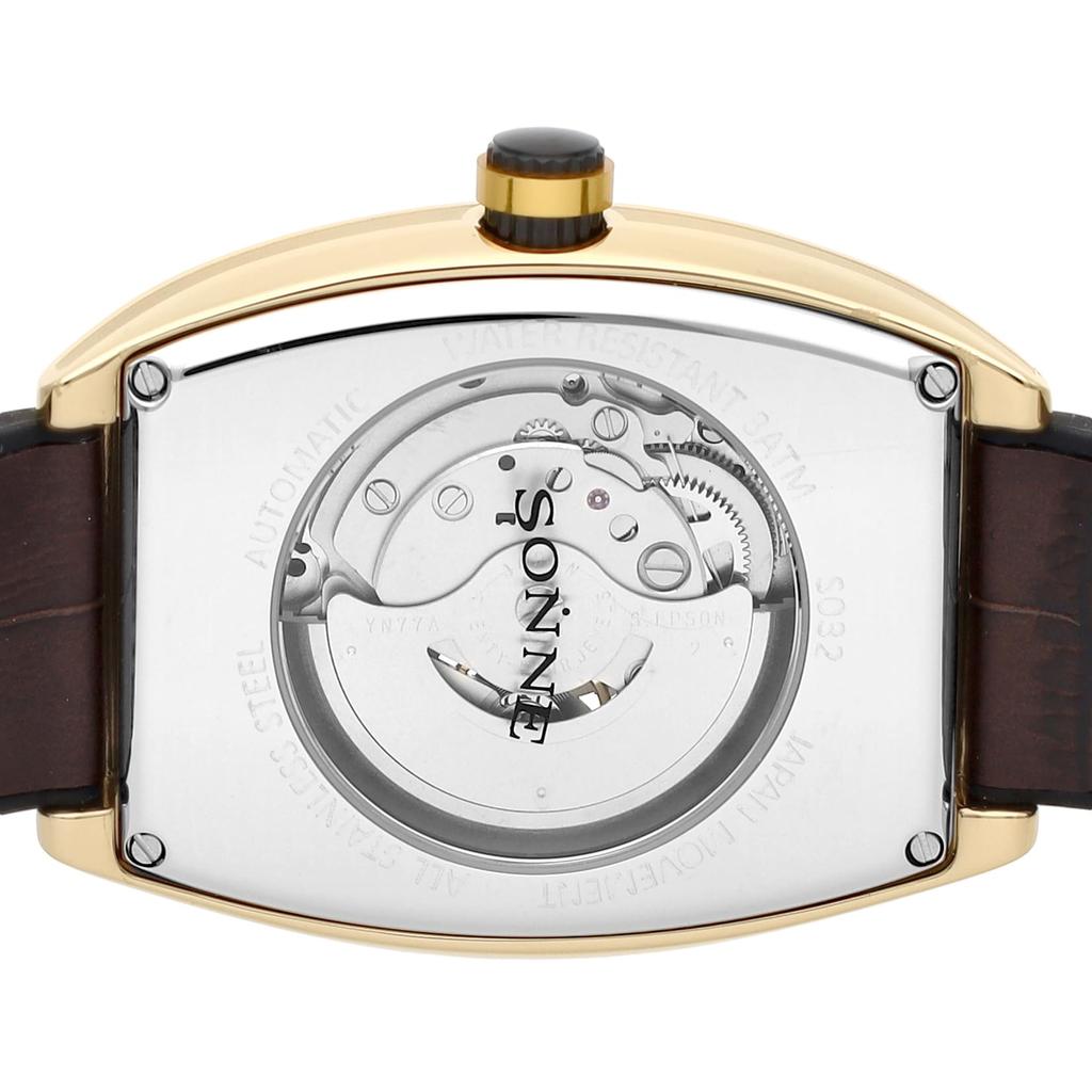 Часы S032 Зеленый циферблат Нержавеющая сталь Минеральное стекло Автоматический завод Марка часов [Sonne] S032YGZ-BR Мужские