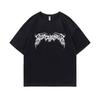 Rapper Destroy Lonely Logo Print T Shirt Man Oversized Cotton T-shirt Men Hip Hop Rock Punk Tshirt Short Sleeve Male Streetwear