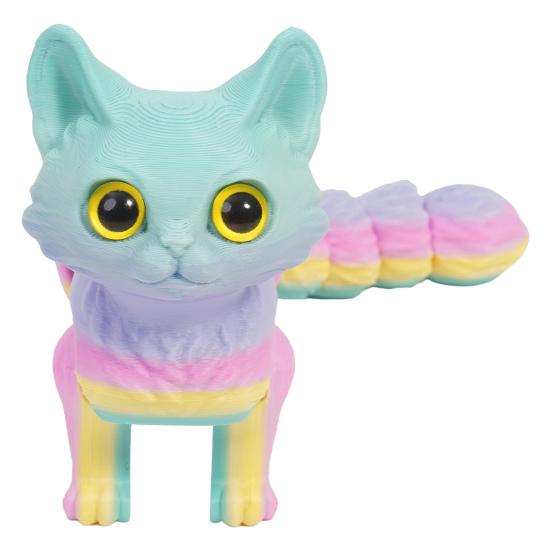 Yousheng 3D печатная игрушка для кошек гибкие суставы шарнирная модель кошки для взрослых 3D печатные игрушки для животных для домашнего офиса декор для класса